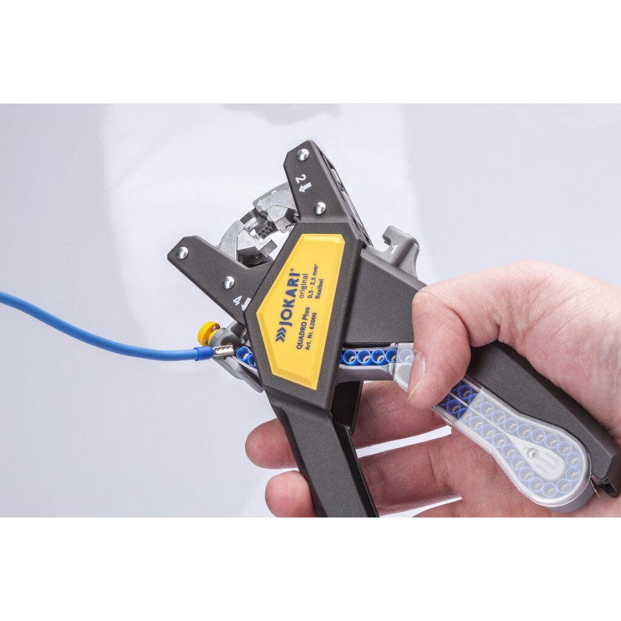 Triverti Quadro Plus Abisolier Und Crimpzange Von Jokari Online Kaufen