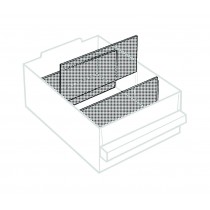 Trennwand für Schublade 250-02, transparent