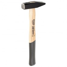 Schlosserhammer DIN 1041, deutsche Form, mit Hickorystiel