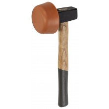 Plattenlegerhammer rückschlaghemmend, mit doppelt geschweiftem Eschenstiel, 2150 g
