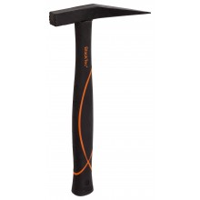 Spitzhammer BlackTec® für Dachdecker; mit Fiberglasstiel