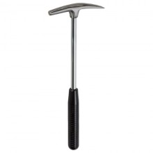 Polsterhammer fein blank, mit gerilltem rundem Spezial-Gummigriff, mit Dauermagnet