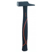 Schreinerhammer BlackTec® , franz. Form, 3K-Voll-Kunststoff-Stiel mit innenliegendem Fiberglaskern