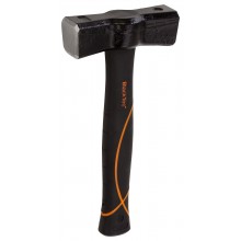 Fäustel BlackTec® spanische Form, mit Fiberglasstiel, 1500 g