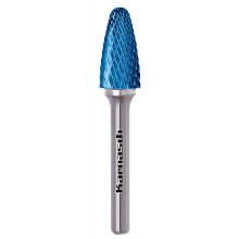 Hartmetall-Frässtift BLUE-TEC Beschichtet, RBF