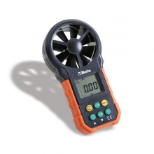 Digitaler Anemometer mit Gebläsesensor mit rutsch- und stoßfestem Gummigehäuse