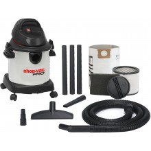 Nass-Trocken-Sauger PRO 20 Liter Edelstahl 1400 Watt inkl. Steckdose