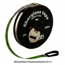 Royalmassband Lederüberzug Klapp-Handkurbel 50 m