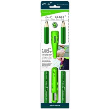 Pocket mit 2 Steinhauerstiften, 24cm