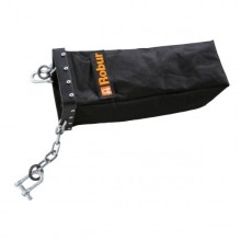 ​Kettensack für Handkettenzug, aus Gewebe, schwarz - 0,5 - 1 Tonne