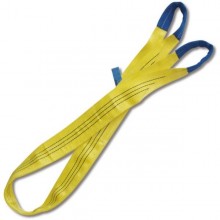 Hebebänder, 3t, gelb, doppellagig, verstärkte Längslöcher, aus hochfestem Polyester (PES)