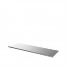 Semloc WorkSpace Edelstahlplatte Tief 204 cm