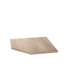 Semloc WorkSpace Eckholzplatte Tief