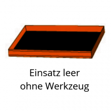 Fester Thermoformateinsatz leer