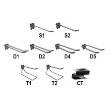 Haken für Aussteller C60 - C61 - C68 - C88
