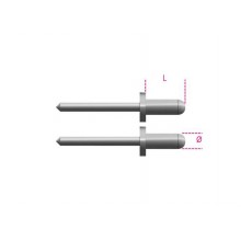 1741RV 2,9K-ALUMINIUMNIETEN 500TLG