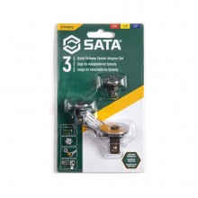 Adaptersatz für Ratschen-Ringschlüssel auf Ratsche 1/4", 3/8" und 1/2"