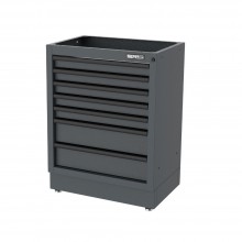 Semloc WorkSpace Werkzeugwagen mit 7 Schubladen mit Softlose und Pulverbeschichtung