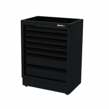 Semloc WorkSpace Werkzeugwagen mit 7 Schubladen mit Softlose und Pulverbeschichtung
